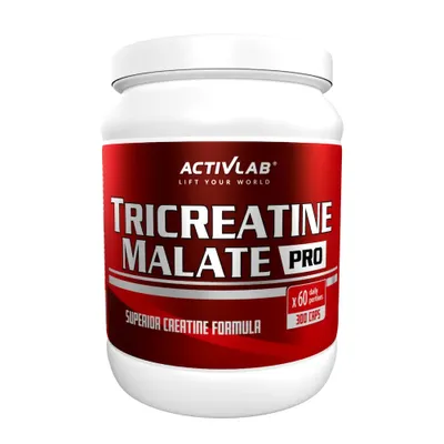 Obrázok produktu pre Activlab Tricreatine Malate Pro - 300 kapsúl | Vysoko kvalitný kreatín malát pre väčšiu vytrvalosť a budovanie svalov