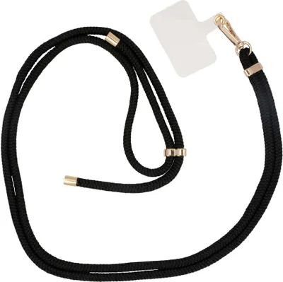 Produktbild von xoxo Wildhearts Handyketten Universal - Easy Cord - Phone Cord - Schwarz & Gold