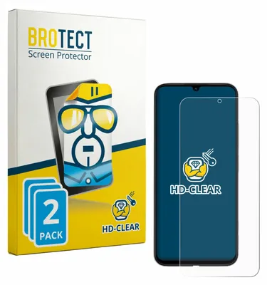 Produktbild von 2x Für Redmi R70m 5G Schutzfolie BROTECT Displayschutz Display Schutz Folie Klar Transparent
