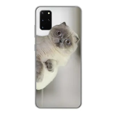 Produktbild von MuchoWow® Handyhülle Schutzhülle Hülle für Samsung Galaxy S20 Plus Katze - Tier - Wohnzimmer Silikon Softcase Handy Hülle - Hartschale