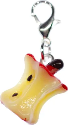 Produktbild von Apfelgriebs Obst Charm Miniblings Apfelgriepsch Anhänger Bettelanhänger Apfel