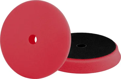 Obrázok produktu pre Penový leštiaci kotúč, orbitálny, T10, červený, 180x25mm, suchý zips ?152mm