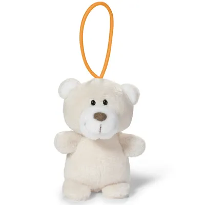 Produktbild von Frischi Bär beige Orange 8cm mit Loop