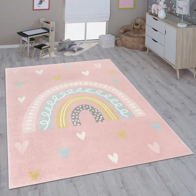 Produktbild von Kinderteppich Teppich Kinderzimmer Mädchen Jungs Verschiedene Motive Und Größen Grösse 133x190 cm