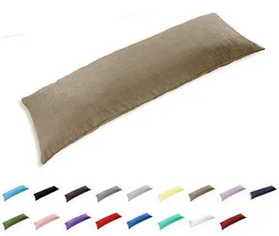 Obrázok produktu pre Poťah na vankúš pre anatomický vankúš, 51x180 cm, farba khaki, 100% bavlna, 300 TC, 1 kus