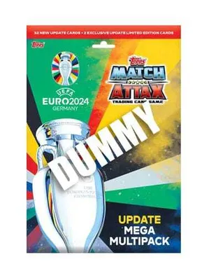 Produktbild von UEFA EURO 2024 Trading Cards Update Mega Multipack