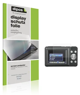 Produktbild von 4x Schutzfolie für SIXTARY DC403 matt Displayschutzfolie Folie Display Schutz dipos