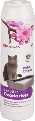 Obrázek produktu pro Flamingo Deodorant do toalety pro kočky - Divoká třešeň