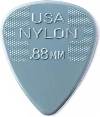 Produktbild von 72x Dunlop Nylon Standard Plektren - 0,88 mm - dunkelgrau