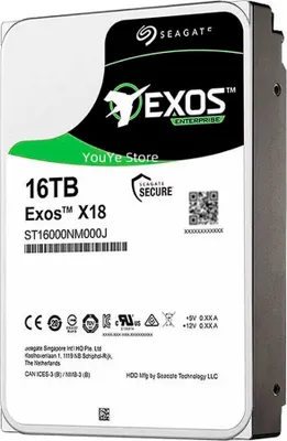 Image de Seagate Exos X18 3.5  16000 GB Serial ATA III