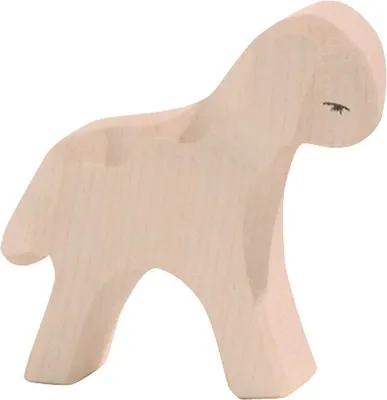 Produktbild von Lamm stehend - Ostheimer Holzfigur