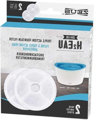 Obrázok produktu pre Trojstupňový vodný filter, biely, balenie po 2 ks