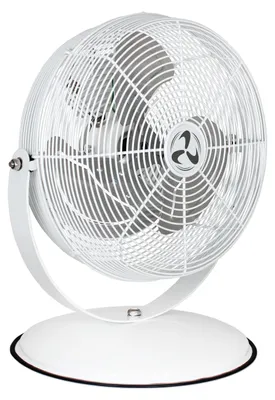 Produktbild von CasaFan DESK2PROTECT SL, Haushalts-Lamellenlüfter, Weiß, Zimmerdecke, Tisch, Metall, 1360 RPM, 30,3 cm