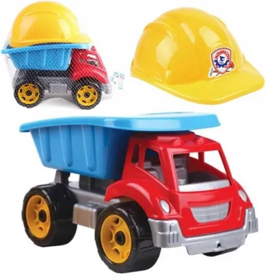Zdjęcie produktu dla Wywrotka+Kask Maluch-Budowlaniec1 Teh3961 03961.