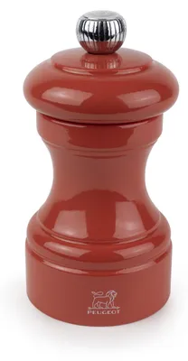 Imagen del producto de Molino de sal PEUGEOT, modelo BISTRORAMA, dimensiones 5x10 cm, color naranja