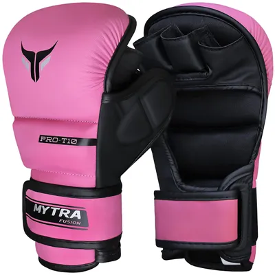 Image de Omgoods - Gants pour femmes - Gants de sparring ouverts au niveau du paume, ventilés