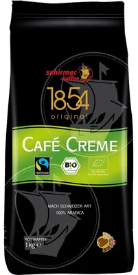 Zdjęcie produktu dla Organiczna Schirmer Cafe Creme aromatyczna, harmonijna 1000g