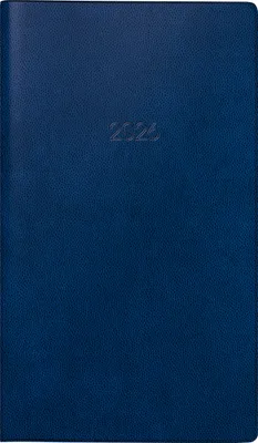 Produktbild von 2026 Brunnen Taschenkalender 740 A6 dunkelblau