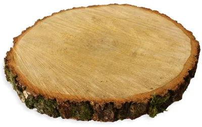 Produktbild von Baumscheiben 1 Stk. Dekoholz Holzscheibe Holzplatte 40 - 45 cm