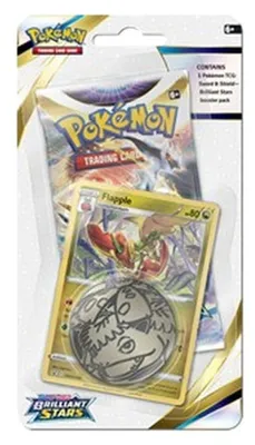 Produktbild von Pokemon Brilliant Stars: Flapple 1-Pack Blister