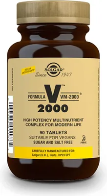 Obrázok produktu pre VM 2000 Formula 90 uds Solgar REFUERZO INMUNITARIO SOLGAR 90jednotiek
