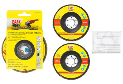 Obrázok produktu pre EASY WORK EW brúsny mopový kotúč 2x115mm 262754