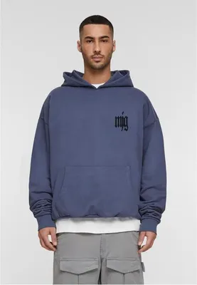 Zdjęcie produktu dla Pánská mikina Urban Classics MJG Heavy Oversized Hoody - TRANSFORMATION vintageblue - M