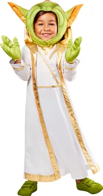 Produktbild von Hviezdne vojny: "Yoda": dobrodružstvá mladých Jediov - kostým BN5933 (104) (Weiß/Grün)