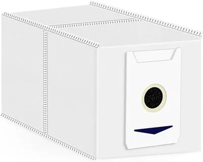 Produktbild von 12 Stück Staubbeutel für Ecovacs Deebot T30 Omni / T30 Pro Omni Roboter, 3L Grosse Kapazität, Staubsauger Zubehör, Antibakteriellem Staubsaugerbeutel Ersatzteile