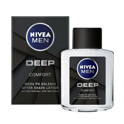 Image de Nivea Men Lotion après-rasage Deep Comfort Anti Bacterial 100ml