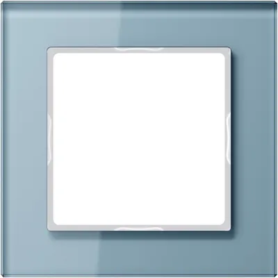 Produktbild von JUNG AC 581 GL BLGR - Blau - Grau - Glas - 84 mm - 84 mm