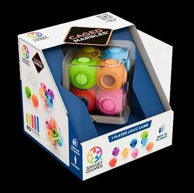 Produktbild von SmartGames Caged Marbles, Box-Puzzle, 10 Jahr(e)