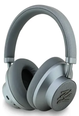 Immagine prodotto di Karl Lagerfeld - Wireless Headphones Grained Initials: cuffie wireless over-ear con ANC, Bluetooth e USB-C - grigie