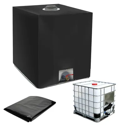 Produktbild von IBC Tank Abdeckung 1000l Wassertank Schutzhülle 210D Oxford Gewebe Outdoor Wasserdicht