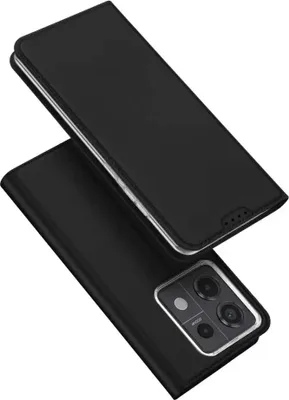 Image de Dux Ducis Skin Pro Case avec rabat et fente pour cartes pour Xiaomi Redmi Note 13 Pro 5G - Noir