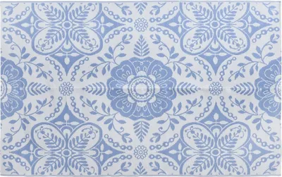 Produktbild von vidaXL Outdoor-Teppich ARAKIL Babyblau 190x290 cm PP
