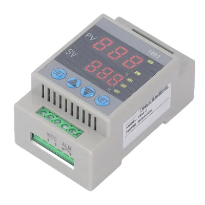 Zdjęcie produktu dla Regulator temperatury, zestaw regulatora temperatury PID, inteligentny regulator temperatury, regulator temperatury z wyświetlaczem cyfrowym, przyrząd do kontroli temperatury, przyrząd przemysłowy