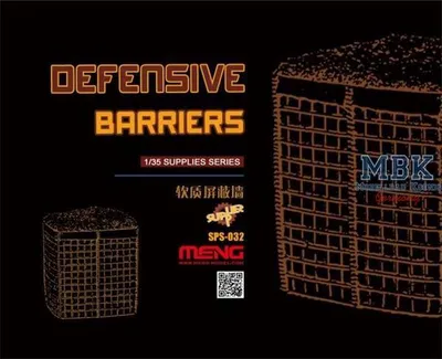 Immagine prodotto di MODELLO MENG MENG-SPS032 Barriere difensive (2 pezzi)