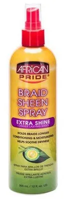 Obrázok produktu pre African Pride Braid Sheen Spray Extra Shine 355ml