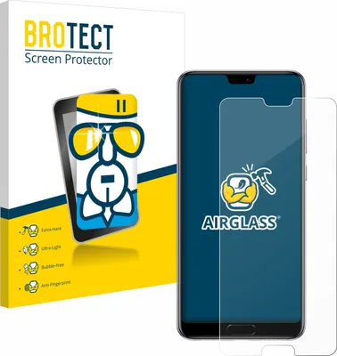 Produktbild von BROTECT Schutzglas für Huawei P20 Pro Schutzfolie Panzer Folie Glas Display Schutz klar