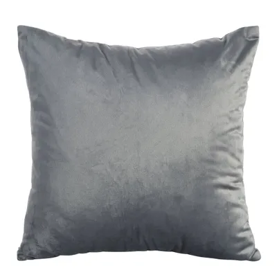 Produktbild von Dekorativer Kissenbezug Sofakissen ROSSA 40x40 cm dunkelgrau