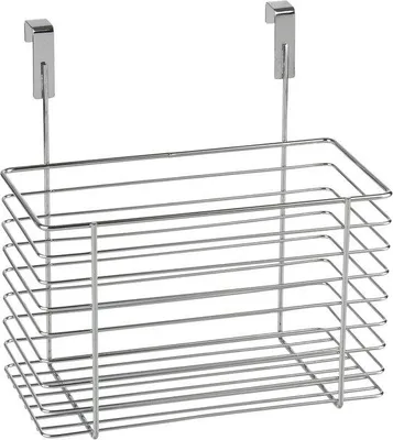 Produktbild von Famanu Halter für Schranktüren oder Schubladen - verchromtes Metall, platzsparendes Design