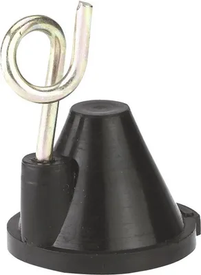 Produktbild von 100 Stück Ersatzisolator mit Metallöse, für Ovalstahlpfahl