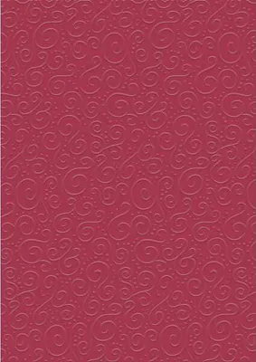 Produktbild von Heyda 204772622 Prägekarton "Milano" A4 rubinrot