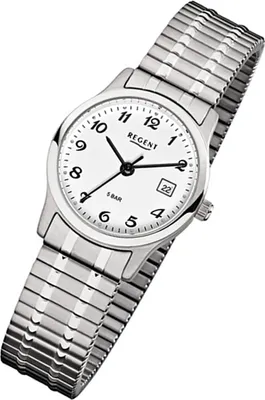 Produktbild von Regent Damenarmbanduhr 7977.44.99 Edelstahl Zugband F885