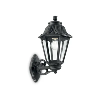 Obrázok produktu pre Nástenné svietidlo Ideal Lux Anna Ap1 Large Black