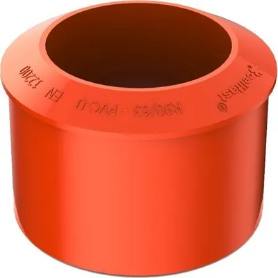 Produktbild von BRYZA Fallrohrreduzierung aus Kunststoff Ø 110/90 mm, Ziegelrot RAL 8004