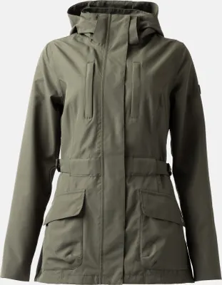 Produktbild von Horze Jadine Damen wasserdichte Sommerjacke, Grün, 36