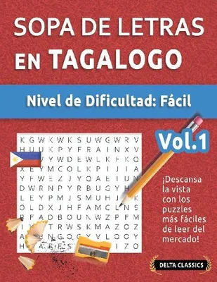Produktbild von Wortraτsel Auf Tagalog – Schwierigkeitsgrad