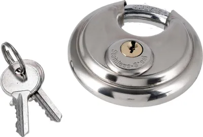 Produktbild von rundes Vorhängeschloss, 70mm